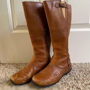 Womens genuine leather north face boots 8.5